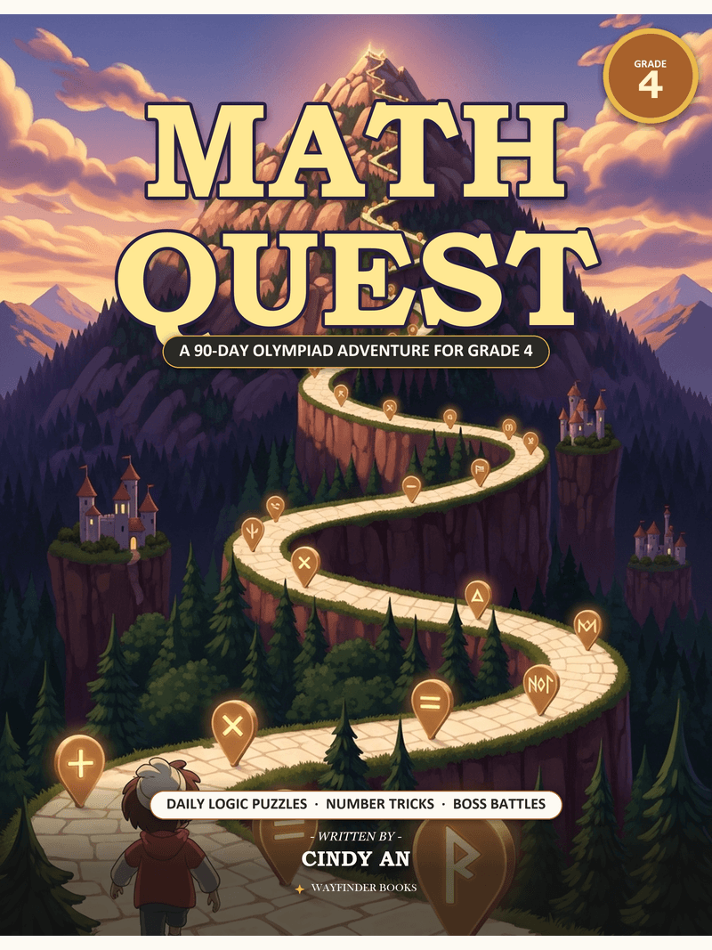 Math Quest Grade 4 cover
