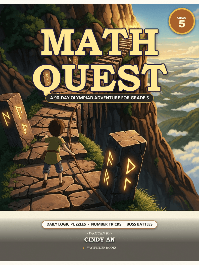 Math Quest Grade 5 cover